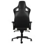 noblechairs EPIC Real Leather Gaming Chair - Nero/Bianco/Rosso