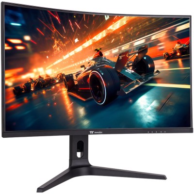 Thermaltake TGM-V32CQ Gaming Monitor, 31.5, QHD, 165Hz, VA, HDR10 - DP/HDMI