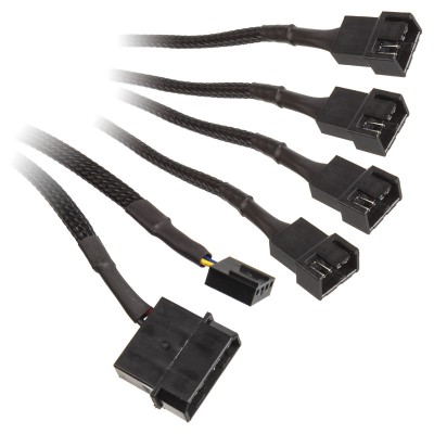 EK Water Blocks EK-Cable Splitter 4-Fan PWM Extended - 80cm