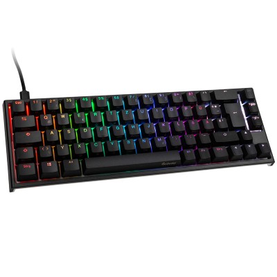 Ducky One 2 SF 65%, Cherry Silent Red, RGB, Nero - Layout ITA