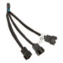 EK Water Blocks EK-Cable Splitter-Y 3x 4-Pin PWM - 10cm