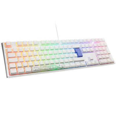 Ducky One 3 Classic, Full Size, Cherry Silent Red, RGB, Bianco - Layout ITA