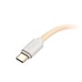 Ducky Premicord Cotton Candy Cable Coiled, USB Type-C a Type-A - 1,8 m