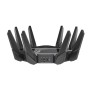 ASUS ROG Rapture GT-AXE16000 router wireless 10 Gigabit Ethernet Tri-band (2,4 GHz/5 GHz/6 GHz) Nero