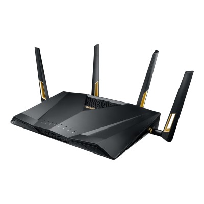 ASUS RT-AX88U router wireless Gigabit Ethernet Dual-band (2.4 GHz/5 GHz) Nero