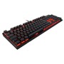 Corsair K60 PRO Mechanical Gaming Keyboard Red LED - CHERRY VIOLA - Black - Layout ITA