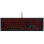 Corsair K60 PRO Mechanical Gaming Keyboard Red LED - CHERRY VIOLA - Black - Layout ITA