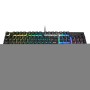 Corsair K60 PRO Mechanical Gaming Keyboard Red LED - CHERRY VIOLA - Black - Layout ITA