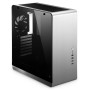 Jonsbo UMX4 Mid-Tower, vetro temperato - Argento