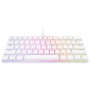 Corsair Gaming K65 RGB MINI, Cherry MX Red RGB - Layout NA, White