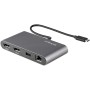 StarTech.com Thunderbolt 3 Mini Dock - Docking Station TB3 portatile per doppio monitor DisplayPort 4K 60Hz -USB- A hub (USB 3.0