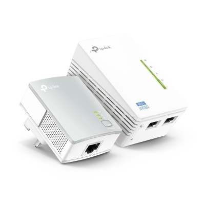 TP-Link TL-WPA4220 KIT 600 Mbit/s Collegamento ethernet LAN Wi-Fi Bianco 2 pz