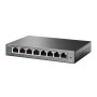 TP-Link TL-SG108PE Gestito L2 Gigabit Ethernet (10/100/1000) Supporto Power over Ethernet (PoE) Nero