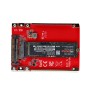 StarTech.com Adattatore SSD M.2 a U.3, Per Unità M.2 PCIe NVMe, Adattatore/convertitore host PCIe M.2 a U.3 da 2,5" (SFF-TA-100