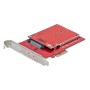 StarTech.com Adattatore SSD M.2 a U.3, Per Unità M.2 PCIe NVMe, Adattatore/convertitore host PCIe M.2 a U.3 da 2,5" (SFF-TA-100