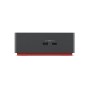 Lenovo 40B00300IT replicatore di porte e docking station per notebook Cablato Thunderbolt 4 Nero, Rosso