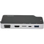 StarTech.com Adattatore Multiporta USB C - Convertitore USB-C a HDMI 4K o VGA con 100W Power Delivery Pass-through, 2 porte 10Gb