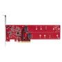 StarTech.com Adattatore PCI Express M.2 NVMe - Scheda Adattatore PCIe 4.0 x8 x16 a Doppio SSD M.2 NVMe or AHCI, 7.8Gbps per disc