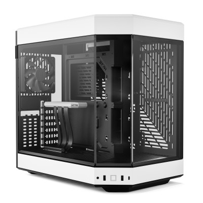 HYTE Y60 Dual Chamber Case Mid-Tower, Tempered Glass - Bianco