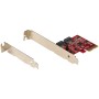 StarTech.com Scheda PCIe SATA - Scheda di Espansione PCIe SATA 2 Porte 6Gbps - Profilo Alto/Basso - Controller RAID SATA ASM1062