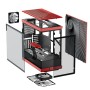 HYTE Y40 Case Mid-Tower, Tempered Glass - Rosso