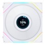 Lian Li UNI FAN TL120 LCD Reverse, RGB PWM FAN, 3 pcs, controller incluso, Bianco - 120 mm