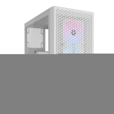 Corsair 3000D RGB Airflow, Mid-Tower - Bianco