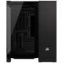 Corsair 2500X, Vetro Temperato - Nero