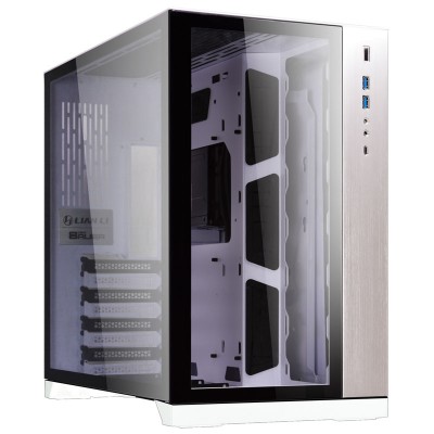 Lian Li PC-O11DW Dynamic Middle Tower, Tempered Glass - Bianco