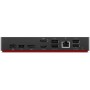 Lenovo ThinkPad Universal Thunderbolt 4 Smart Dock Cablato Nero