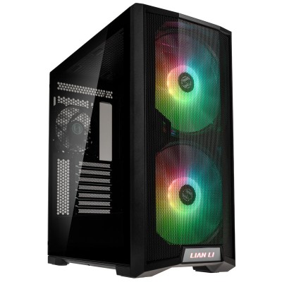 Lian Li LANCOOL 215 ARGB, Tempered Glass - Nero