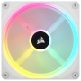 Corsair iCUE LINK QX140 RGB Series, Ventola PWM, Kit 2 Ventole - 140mm, Bianco