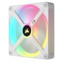 Corsair iCUE LINK QX140 RGB Series, Ventola PWM, Kit 2 Ventole - 140mm, Bianco