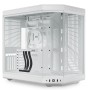 HYTE Y70 Dual Chamber Case Mid-Tower, Tempered Glass - Snow White