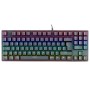 iTek X50 Mechanical Gaming Keyboard, RGB, Switch Blu, Nero - Layout ITA