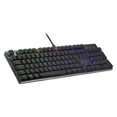 Cooler Master MasterKeys SK652, RGB, Low Profile, Red Switch - Layout ITA - Grigio