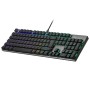 Cooler Master MasterKeys SK652, RGB, Low Profile, Red Switch - Layout ITA - Grigio