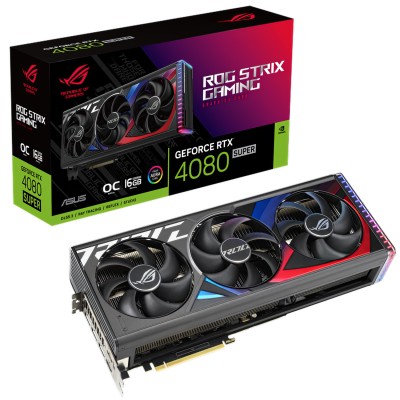 Asus GeForce RTX 4080 Super ROG Strix O16G, 16GB GDDR6X, DLSS 3