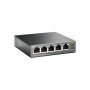 TP-Link TL-SG1005P Non gestito Gigabit Ethernet (10/100/1000) Supporto Power over Ethernet (PoE) Nero