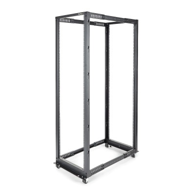 StarTech.com Armadio Rack a Telaio aperto 42U 19" - 4 staffe con profondità regolabile da 59-104 cm - Server Rack dati mobile/ 