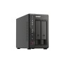 QNAP TS-253E NAS Tower Collegamento ethernet LAN Nero J6412