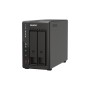 QNAP TS-253E NAS Tower Collegamento ethernet LAN Nero J6412