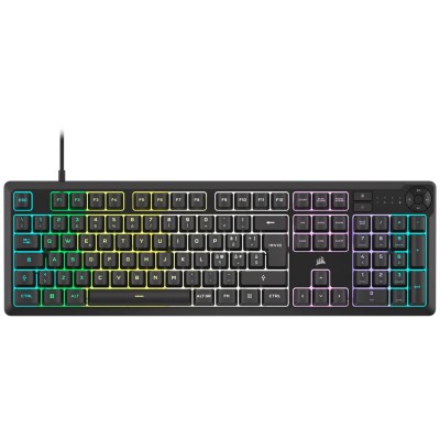 Corsair Gaming K55 CORE RGB Mechanical Keyboard, Membrana - Layout ITA