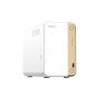 QNAP TS-262 NAS Tower Collegamento ethernet LAN Oro, Bianco N4505