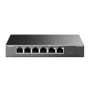 TP-Link TL-SF1006P switch di rete Non gestito Fast Ethernet (10/100) Supporto Power over Ethernet (PoE) Nero