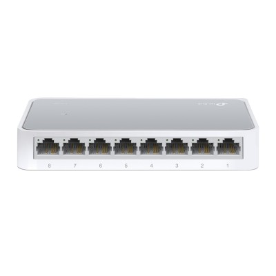 TP-Link TL-SF1008D Non gestito Fast Ethernet (10/100) Bianco