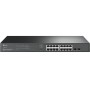 TP-Link TL-SG2218P switch di rete L2/L2+ Gigabit Ethernet (10/100/1000) Supporto Power over Ethernet (PoE) 1U Nero