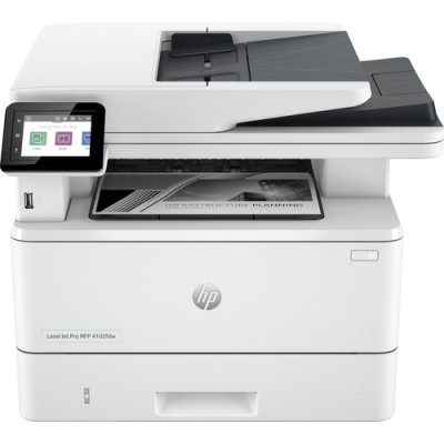 HP LaserJet Pro Stampante multifunzione 4102dw, Bianco e nero, Stampante per Piccole e medie imprese, Stampa, copia, scansione, 