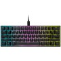 Corsair Gaming K65 RGB MINI, Cherry MX Red RGB - Layout NA, Black