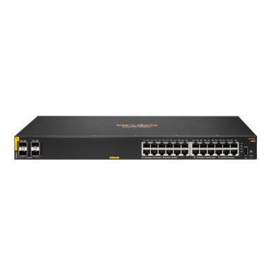 Aruba 6000 24G Class4 PoE 4SFP 370W Gestito L3 Gigabit Ethernet (10/100/1000) Supporto Power over Ethernet (PoE) 1U